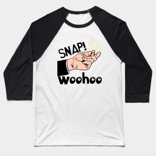 Snap Woohoo Baseball T-Shirt